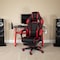 Flash Furniture Red Gaming Desk-Cup Holder/Reclining Chair Set BLN-X40RSG1030-RED-GG - alternate 1